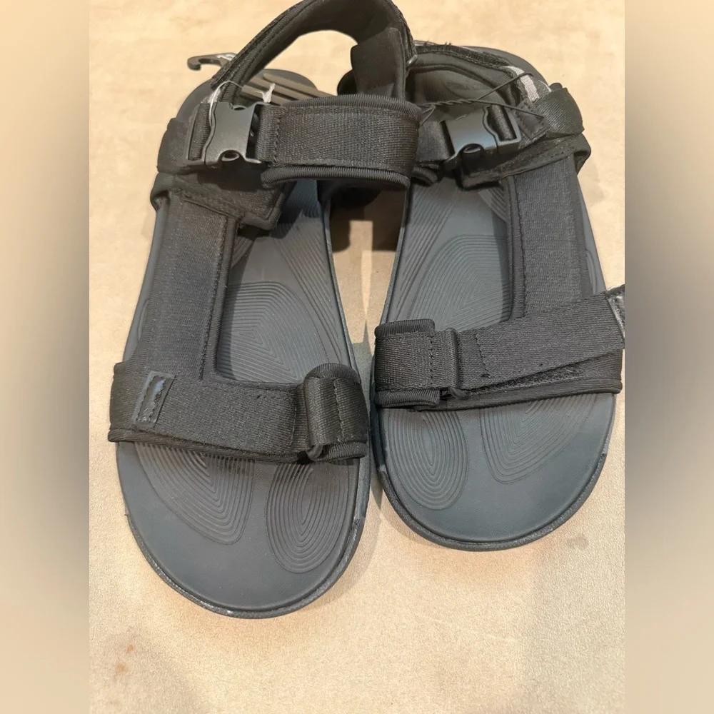 OZARK TRAIL Black TEK SANDALS MENS‎  Size 11